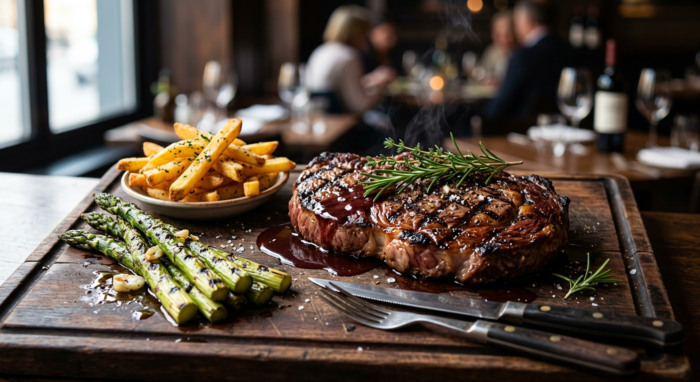 Charbroiled Rib Eye Steak